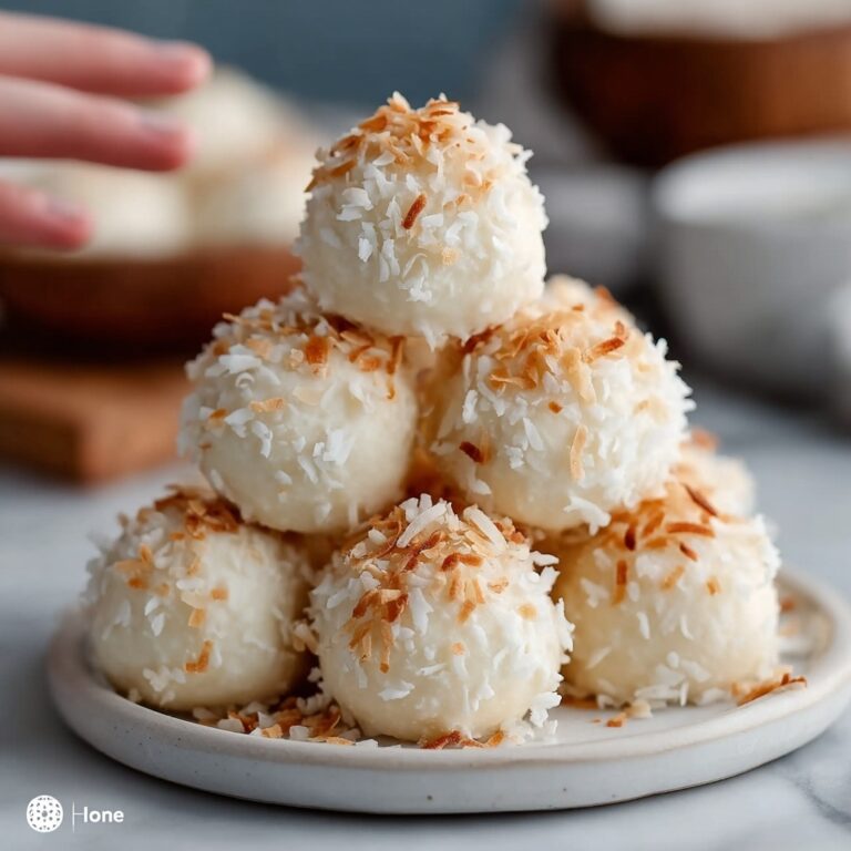 No-bake Coconut Cheesecake Bites Recipe