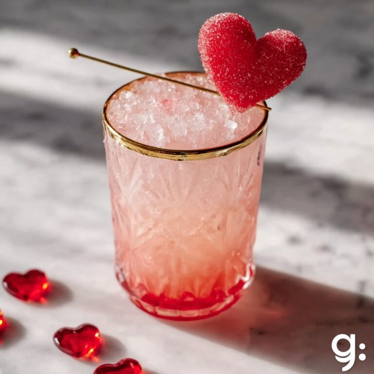 Valentine’s Day Raspberry Lemon Mocktail Recipe