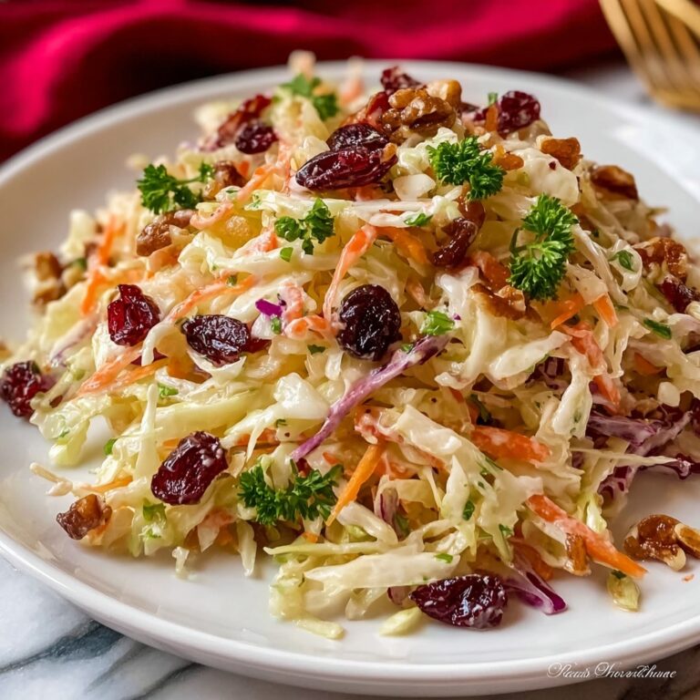 Apple Cranberry Coleslaw Recipe