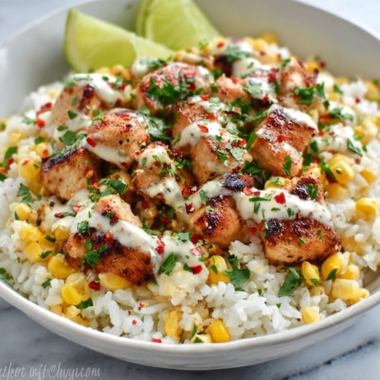 Easy Street Corn Chicken Rice Bowl Recipe