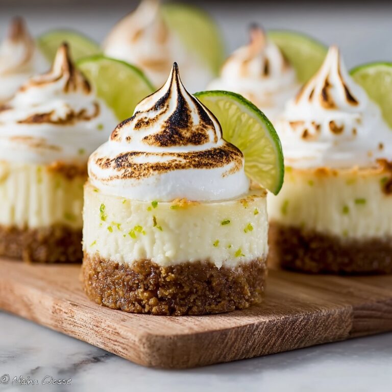 Quick & Easy Mini No-Bake Key Lime Pies for Sweet Bliss Recipe