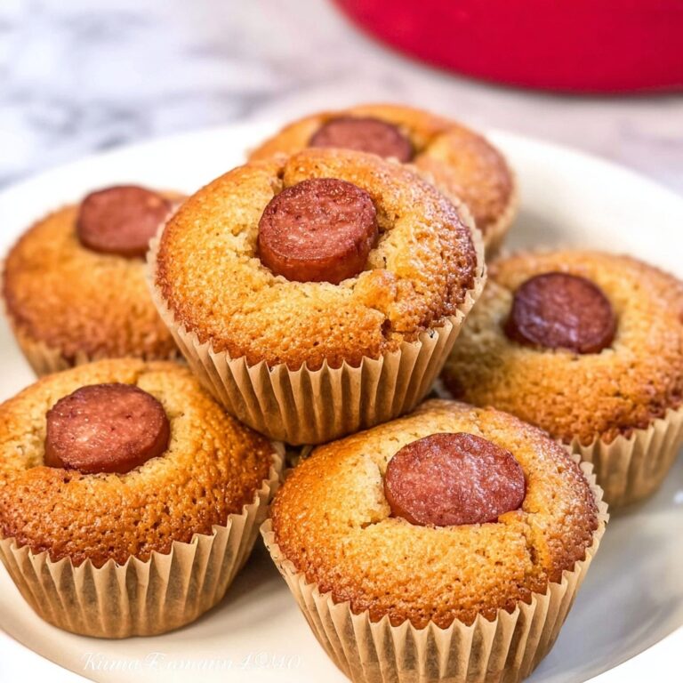 Easy Corn Dog Bites (Perfect Party Snack or Quick Dinner!) Recipe