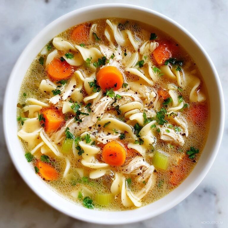 Easy Chicken Noodle Soup Recipe