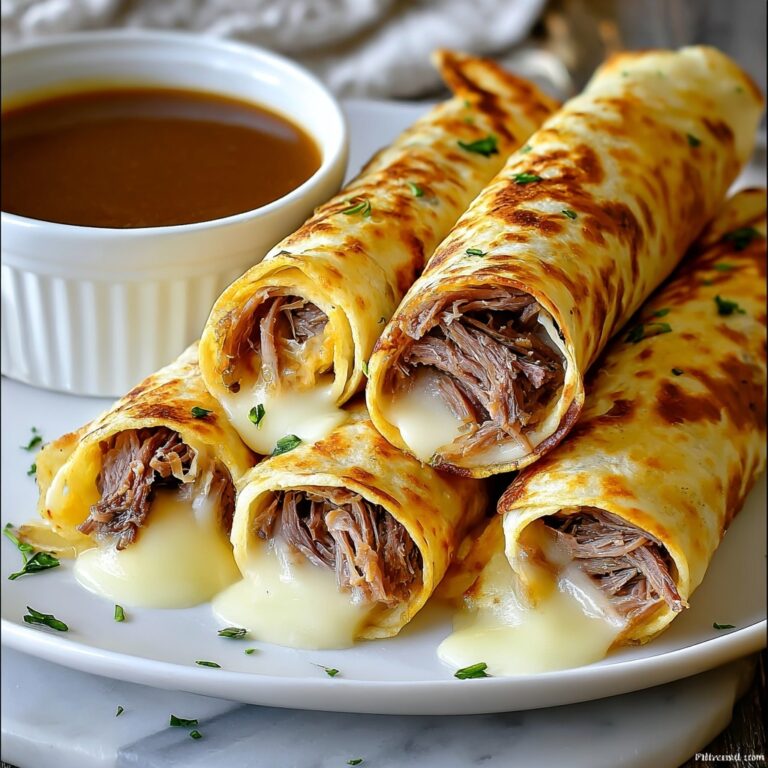 French Dip Tortilla Rollups: Delicious Beef Bites Recipe