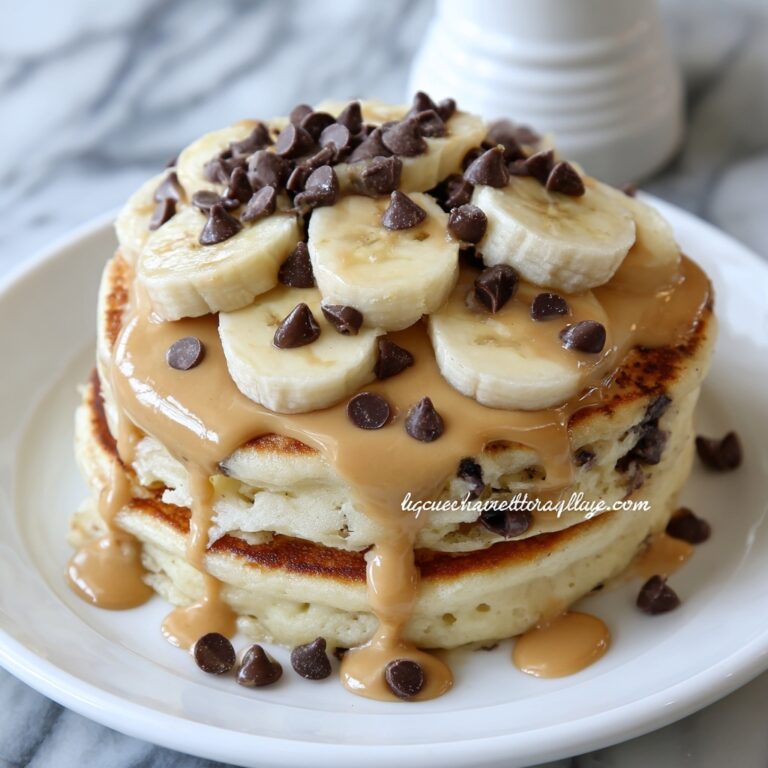 Peanut Butter Cup Protein Pancake Bowl Recipe