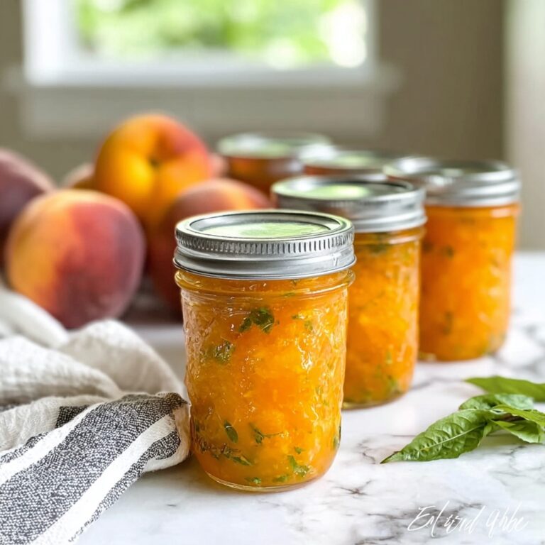 Peach Jalapeño Jam Recipe