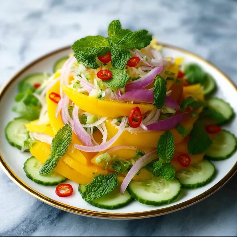 Mango Salad with Lime Dressing Recipe