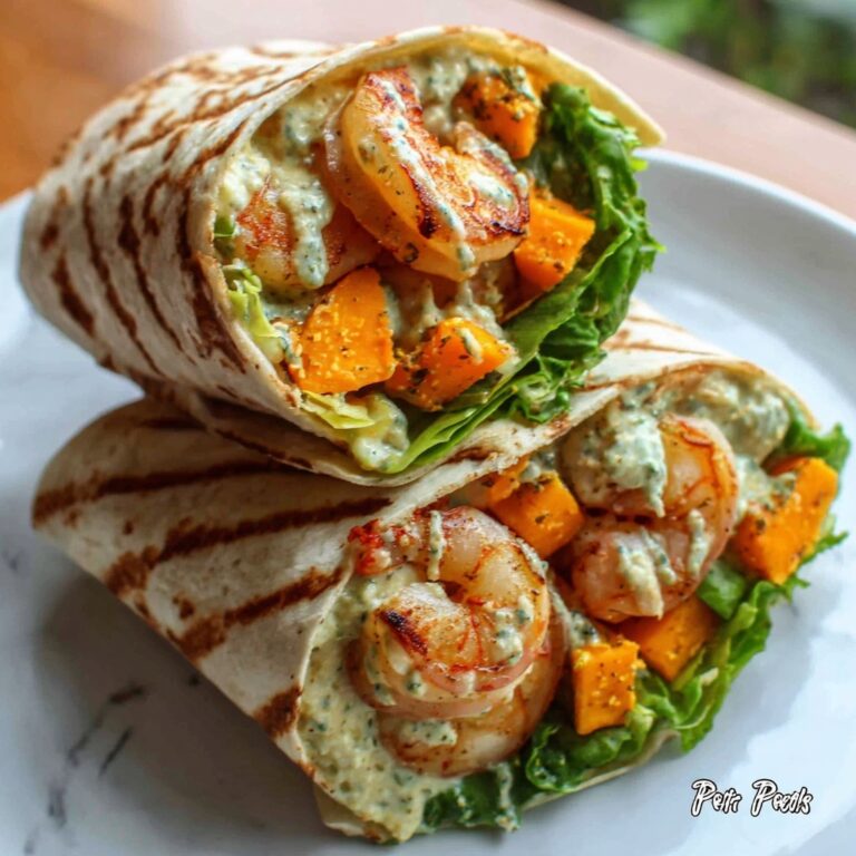 Grilled Shrimp Caesar Wraps Recipe